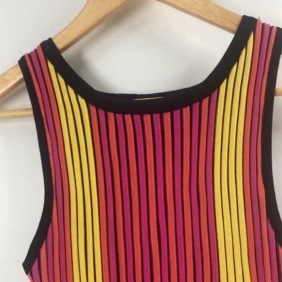 Codigo multi stripe colorful maxi body con tank dress - Picture 2 of 16